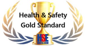 Health and safety gold standard logo